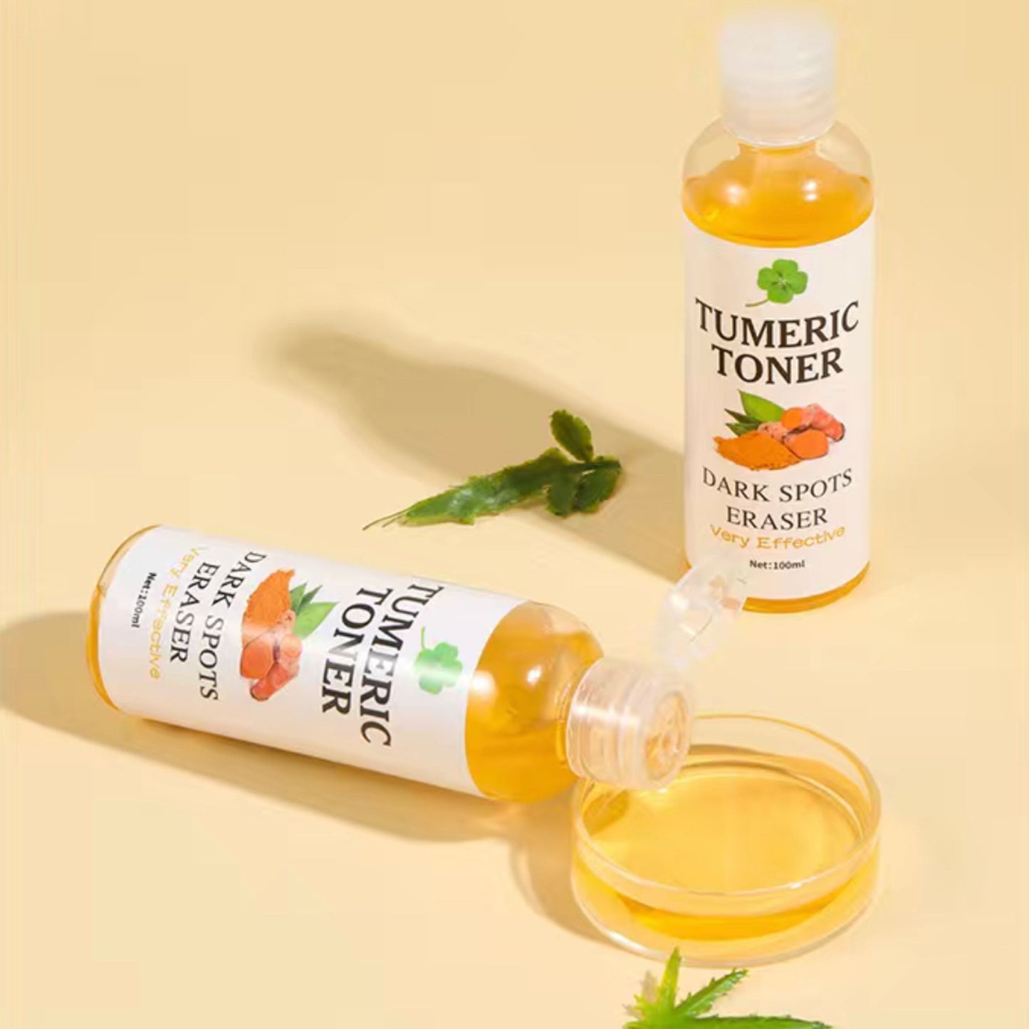 Turmeric Toner Dark Spots Fader Facial Cleanser